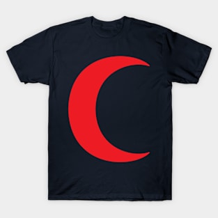 Crescent (red) T-Shirt